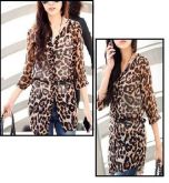 Camisa faschion Leopardo